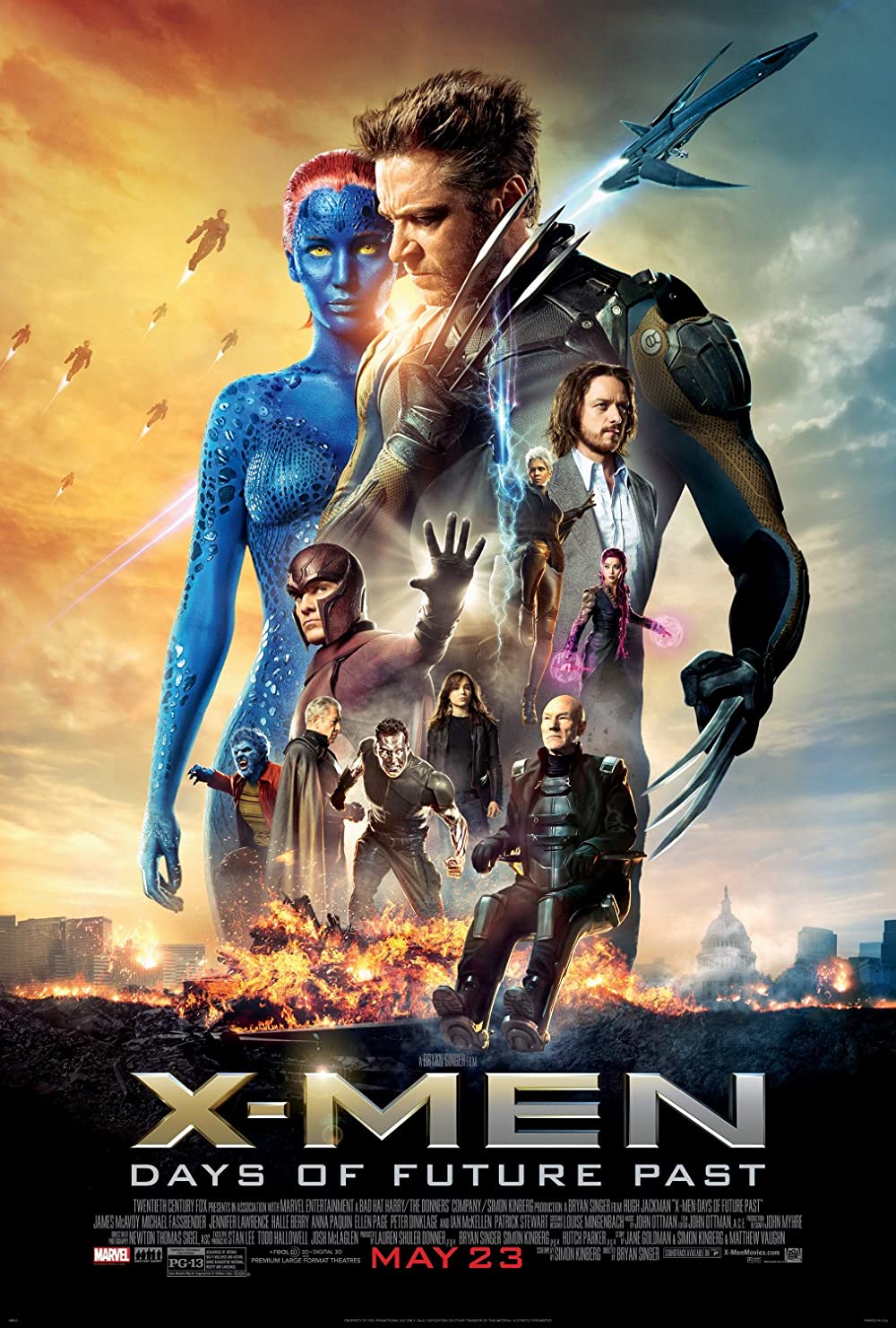 X-Men: Days of Future Past X-เม็น สงครามวันพิฆาตกู้อนาคต (2014)