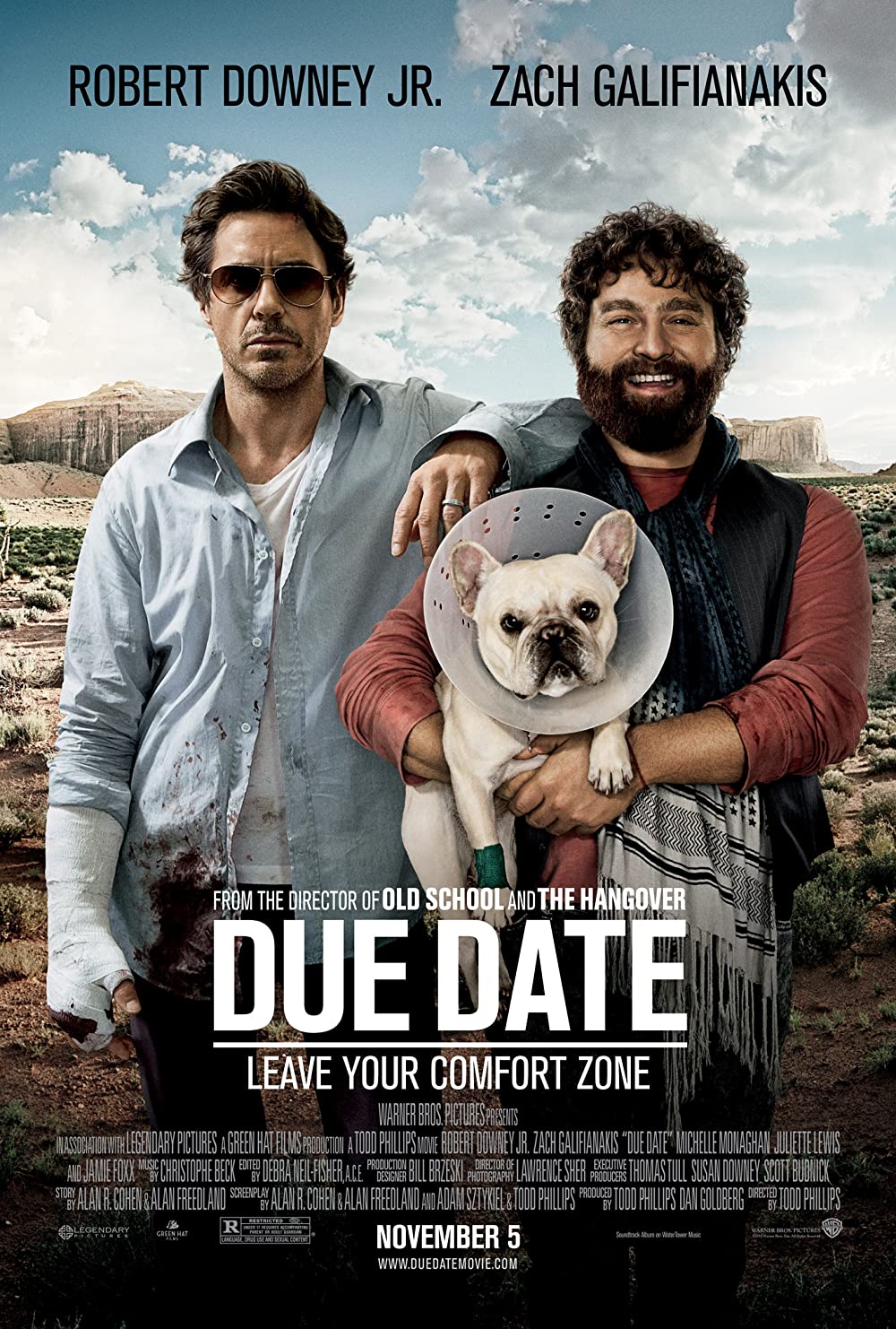 Due Date คู่แปลก ทริปป่วน ร่วมไปให้ทันคลอด (2010)