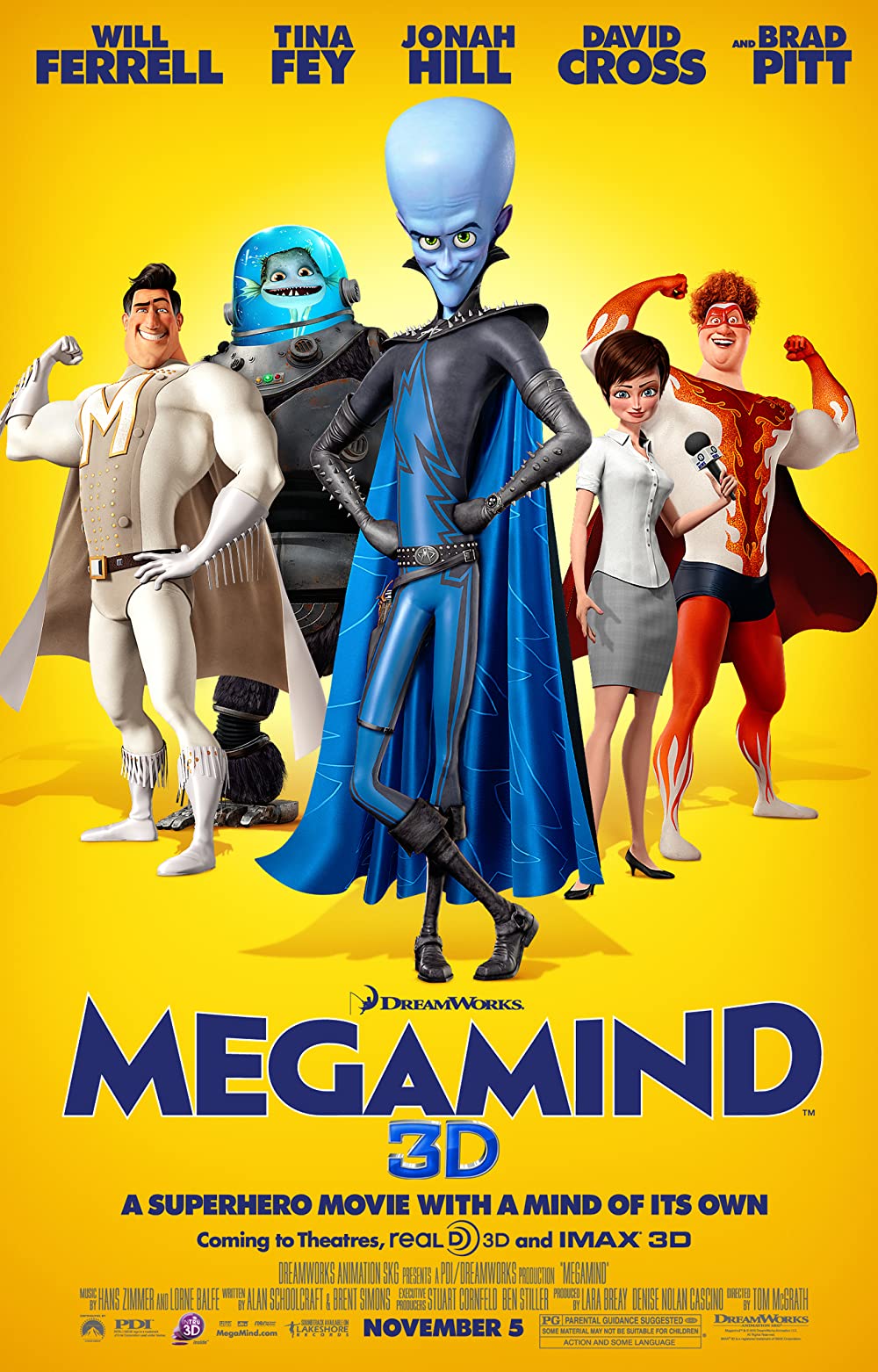 Megamind จอมวายร้ายพิทักษ์โลก (2010)