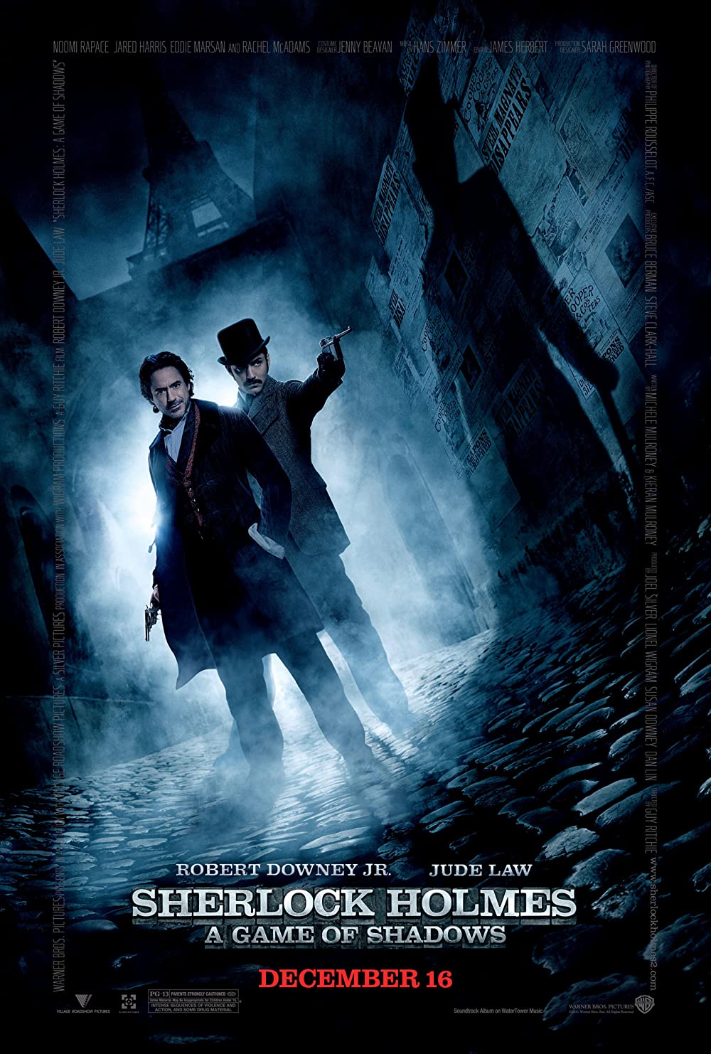 Sherlock Holmes A Game of Shadows เชอร์ล็อค โฮล์มส์ เกมพญายมเงามรณะ (2011)