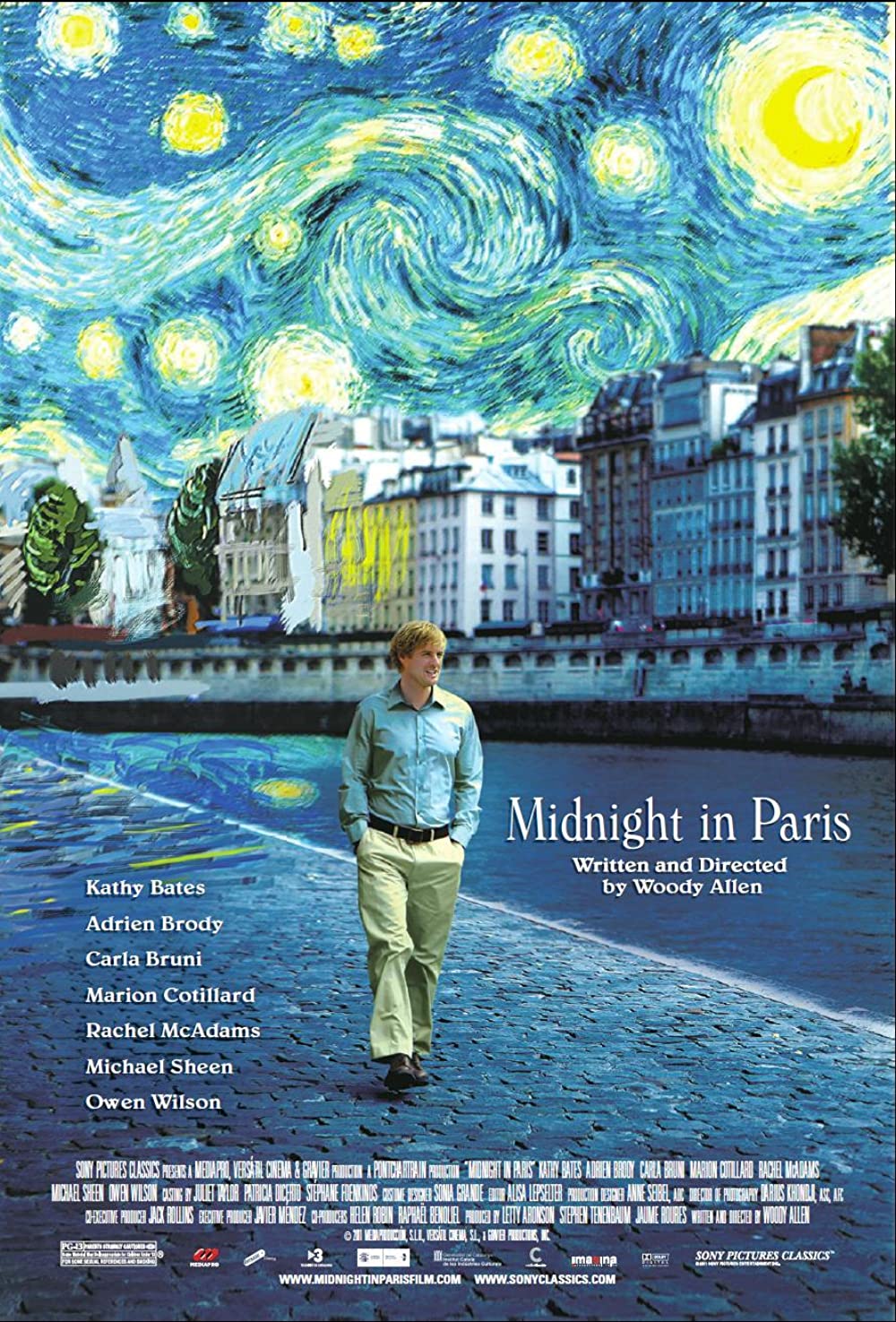 Midnight in Paris คืนบ่มรักที่ปารีส (2011)