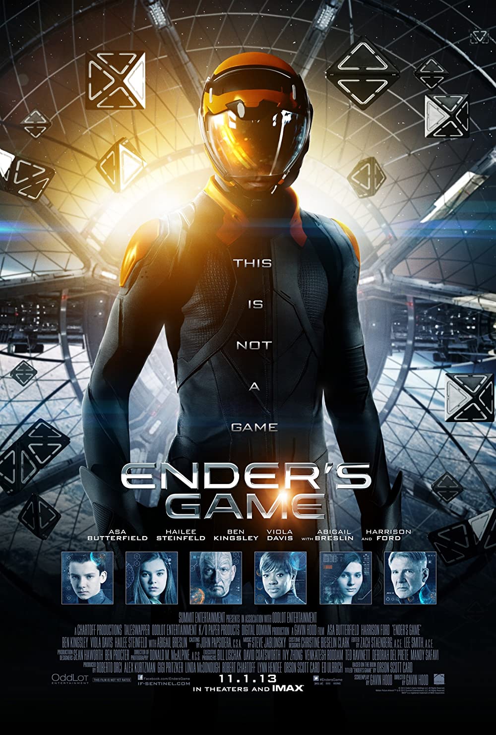 Ender&#8217;s Game เอนเดอร์เกม สงครามพลิกจักรวาล (2013)