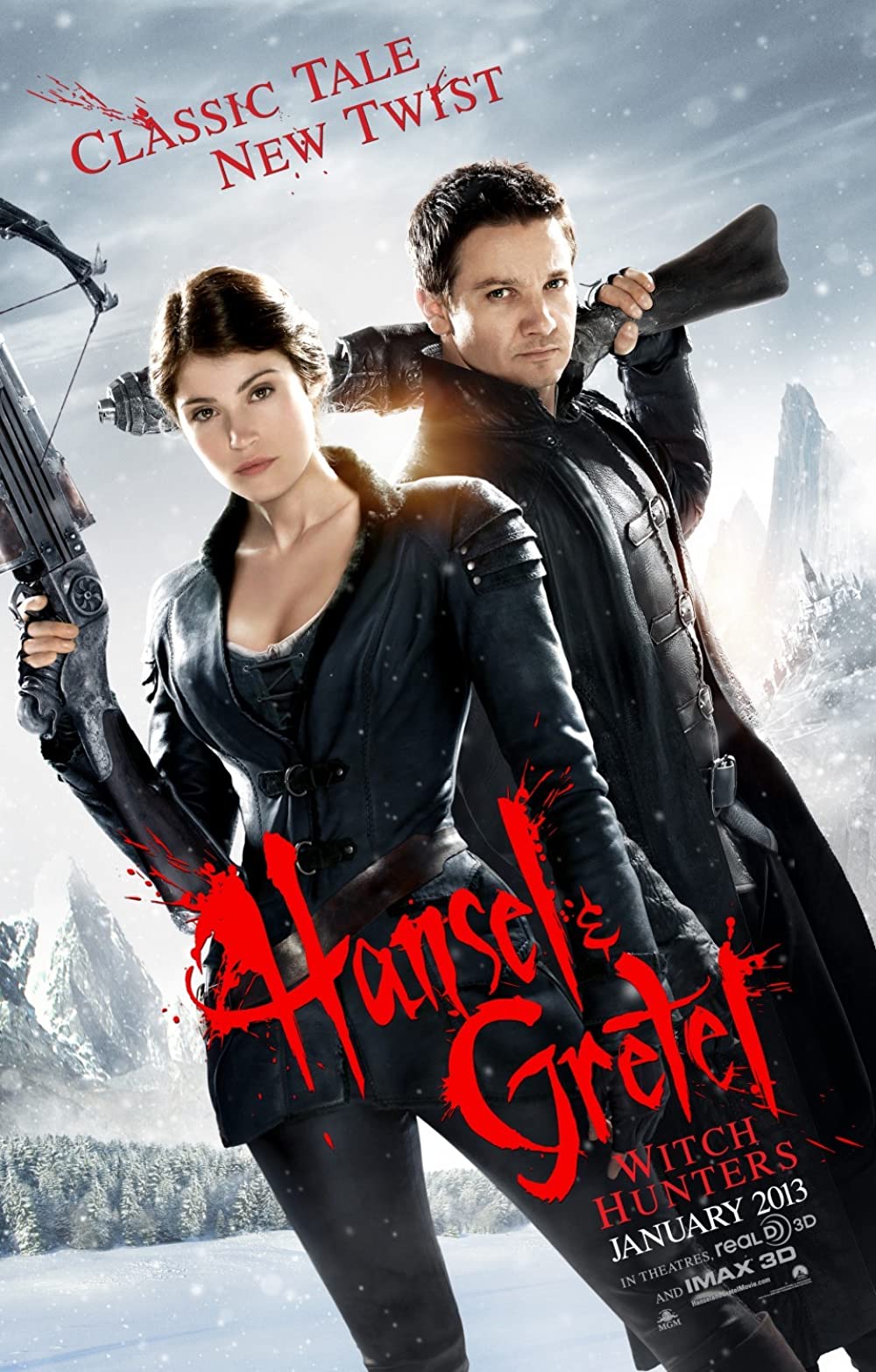 Hansel &#038; Gretel: Witch Hunters ฮันเซล แอนด์ เกรเทล นักล่าแม่มดพันธุ์ดิบ (2013)