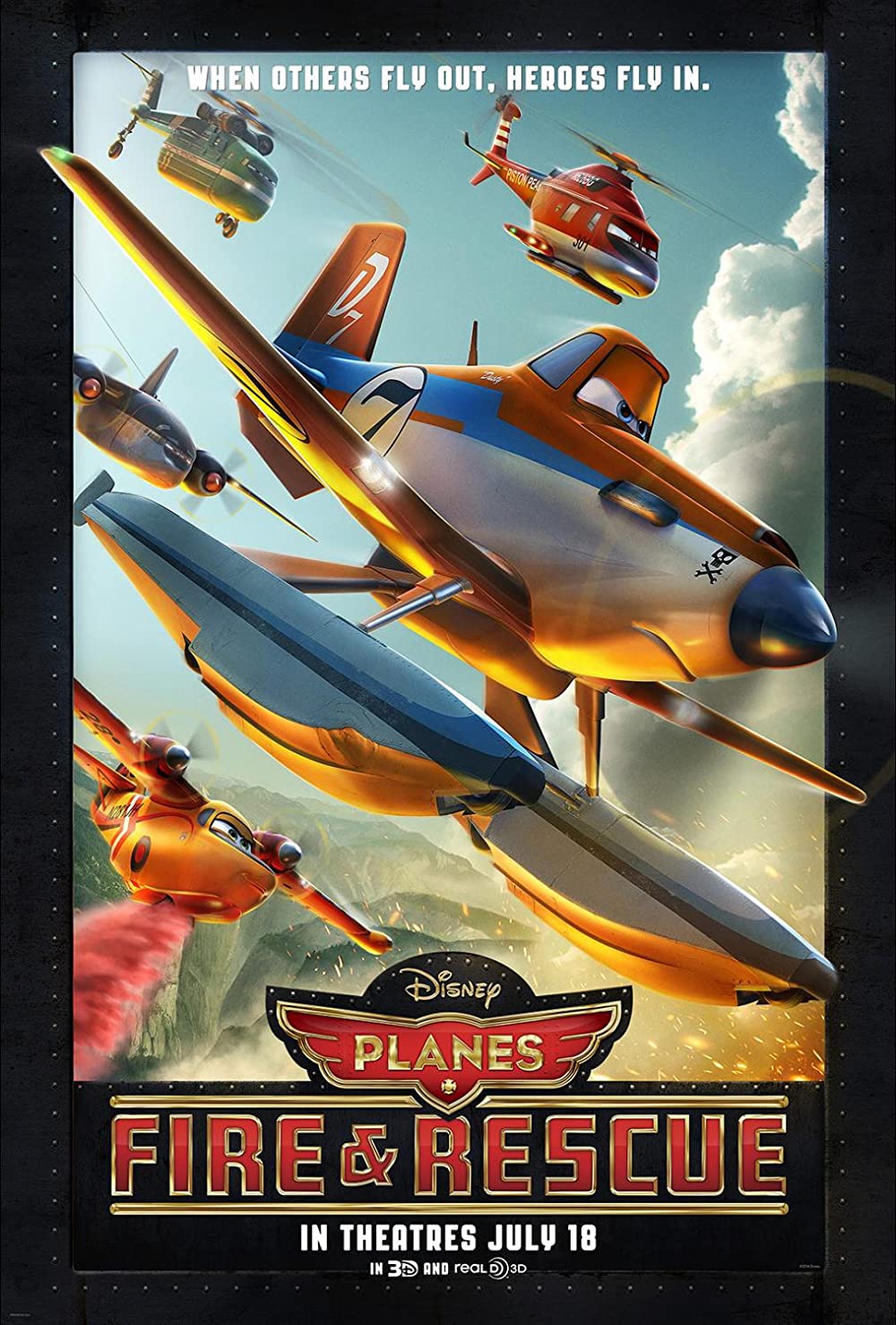 Planes: Fire &#038; Rescue เพลนส์ ผจญเพลิงเหินเวหา (2014)