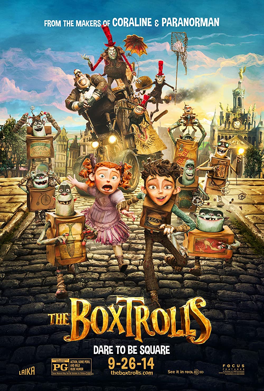 The Boxtrolls บ็อกซ์โทรลล์ นี่แหละ..มอนสเตอร์ (2014)