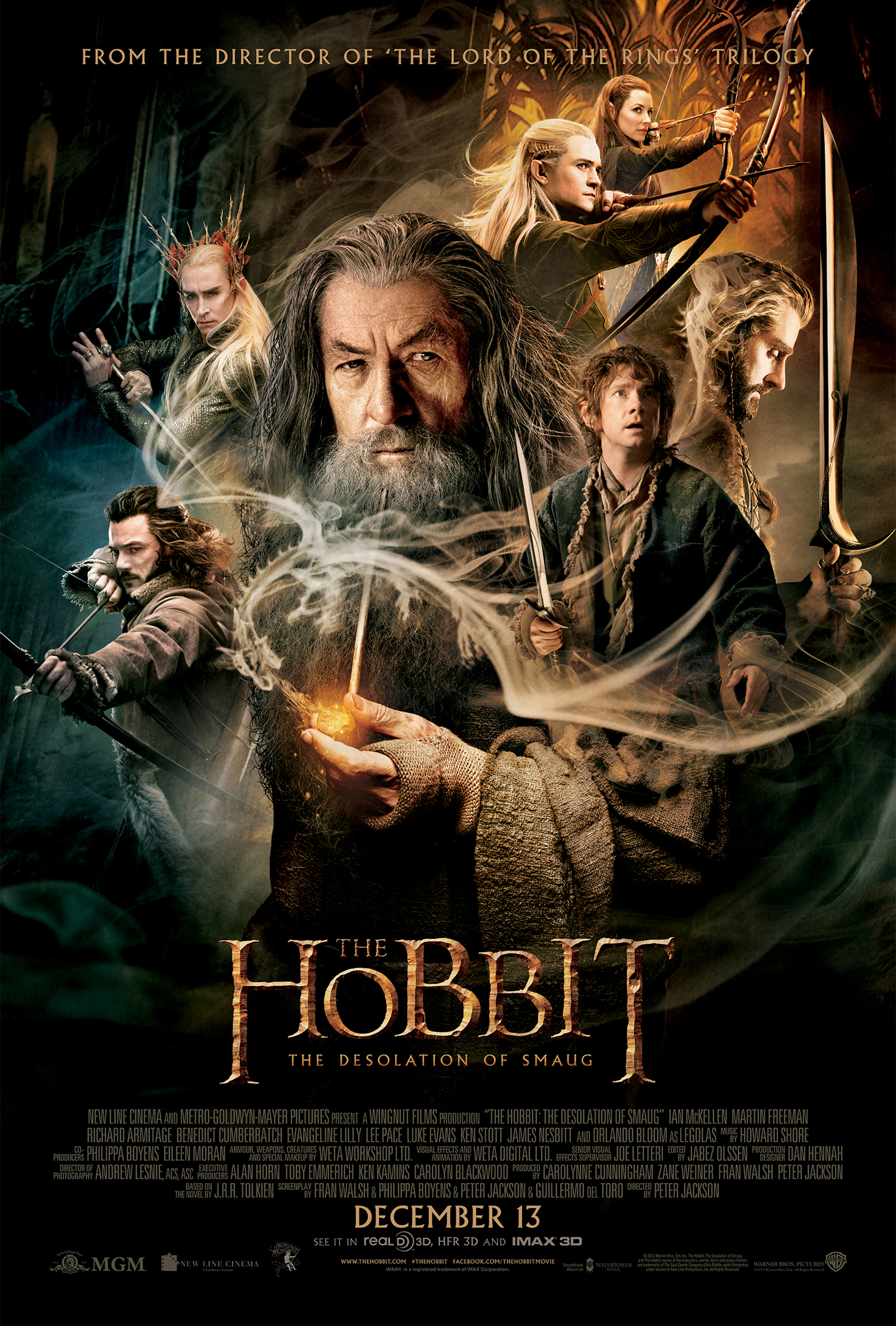The Hobbit: The Desolation of Smaug เดอะ ฮอบบิท: ดินแดนเปลี่ยวร้างของสม็อค (2013)