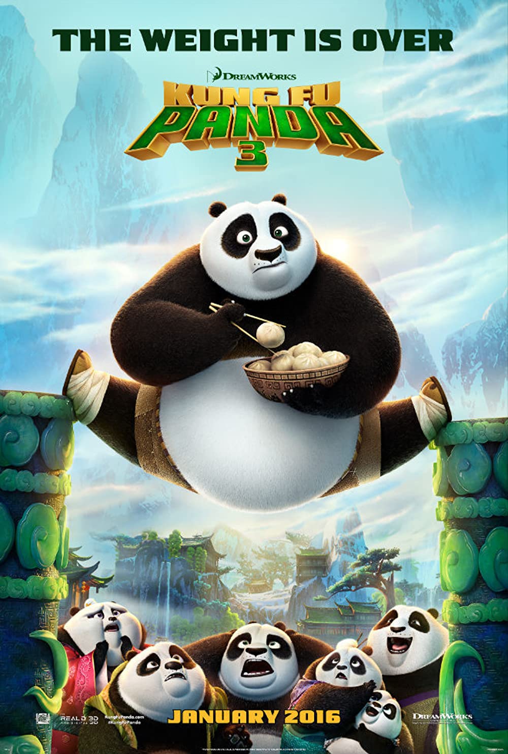 Kung Fu Panda 3 กังฟูแพนด้า 3 (2016)