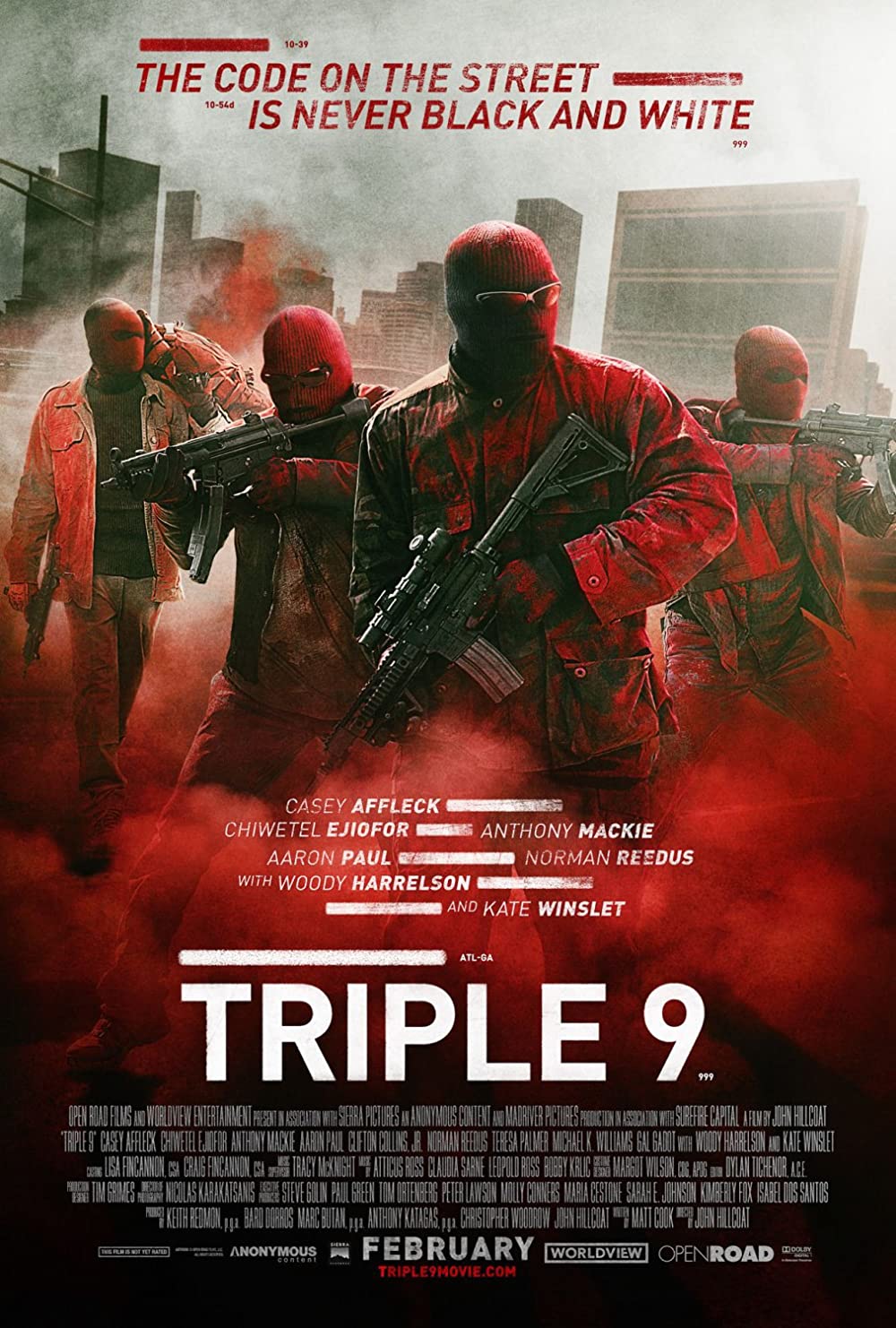 Triple 9 ยกขบวนปล้น (2016)