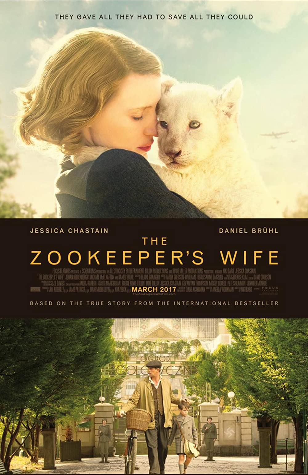 The Zookeeper&#8217;s Wife ฝ่าสงคราม กรงสมรภูมิ (2017)