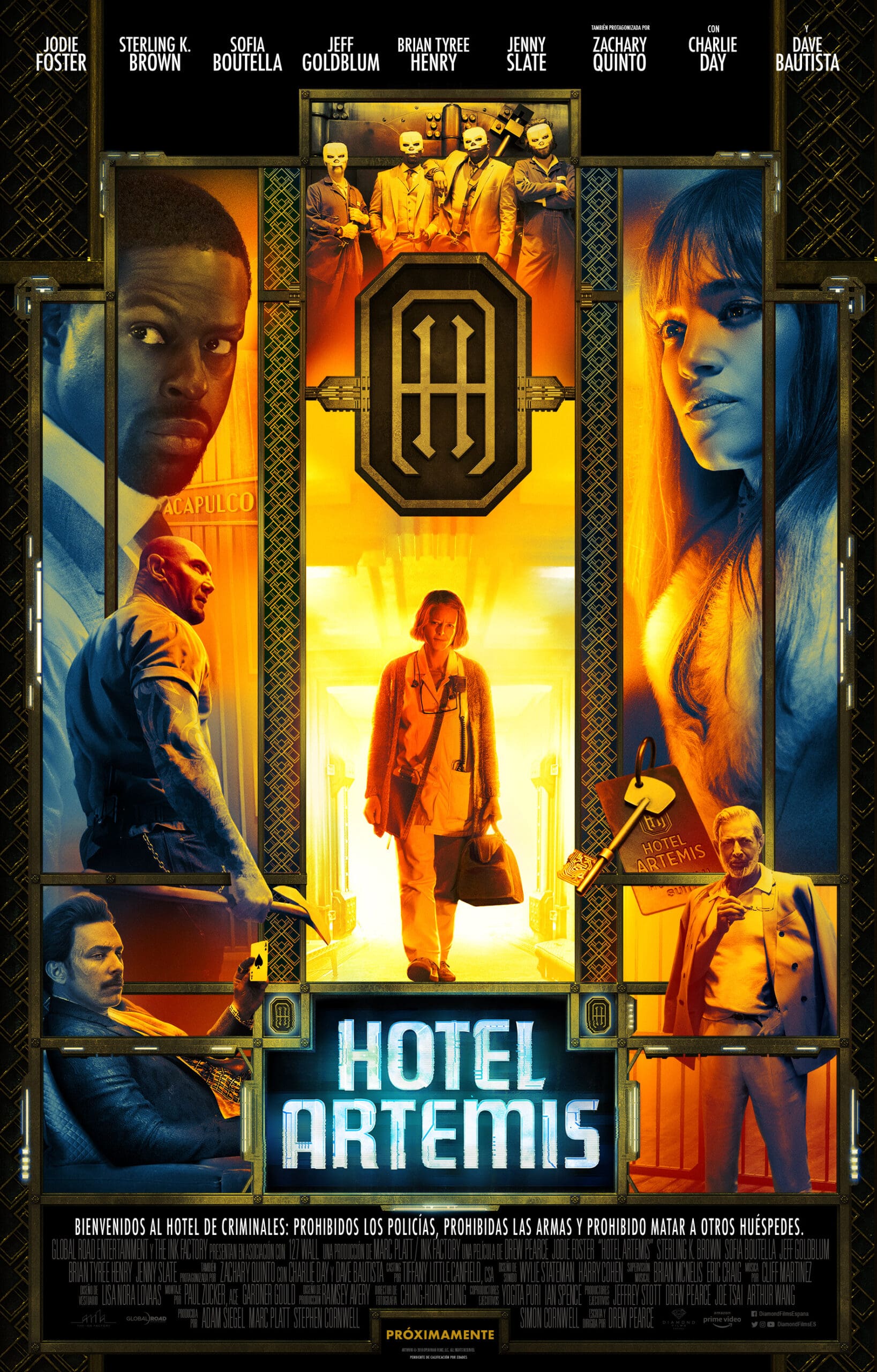 Hotel Artemis โรงแรมโคตรมหาโจร (2018)