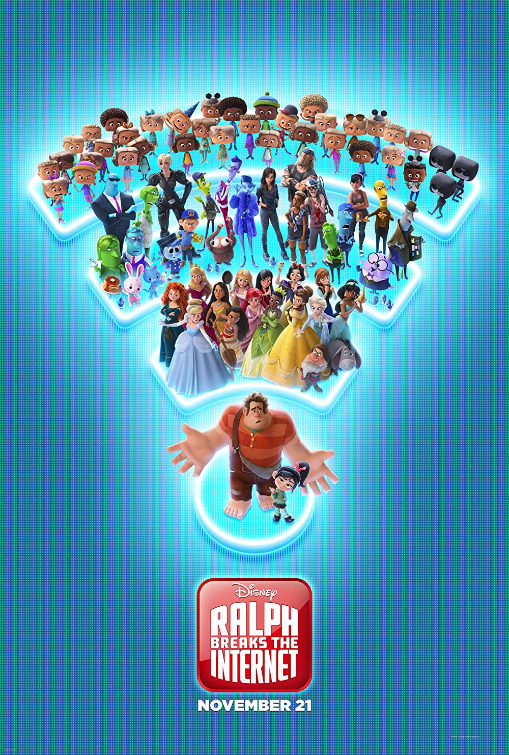 Ralph Breaks the Internet ราล์ฟตะลุยโลกอินเทอร์เน็ต วายร้ายหัวใจฮีโร่ 2 (2018)