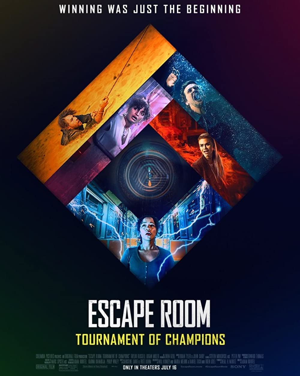 Escape Room: Tournament of Champions กักห้อง เกมโหด 2: กลับสู่เกมสยอง (2021)