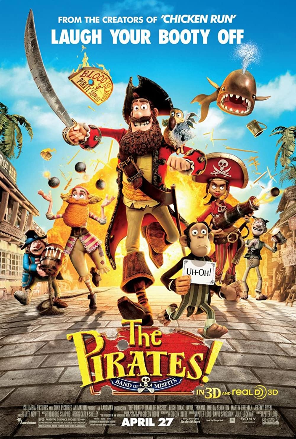 The Pirates! Band of Misfits กองโจรสลัดหลุดโลก (2012)