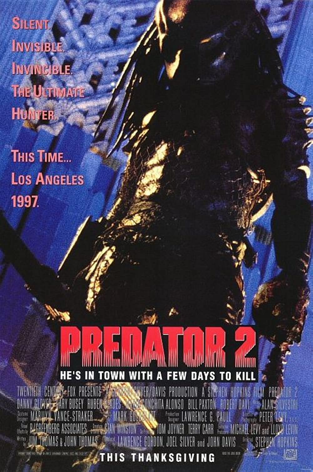 Predator 2 คนไม่ใช่คน 2 บดเมืองมนุษย์ (1990)