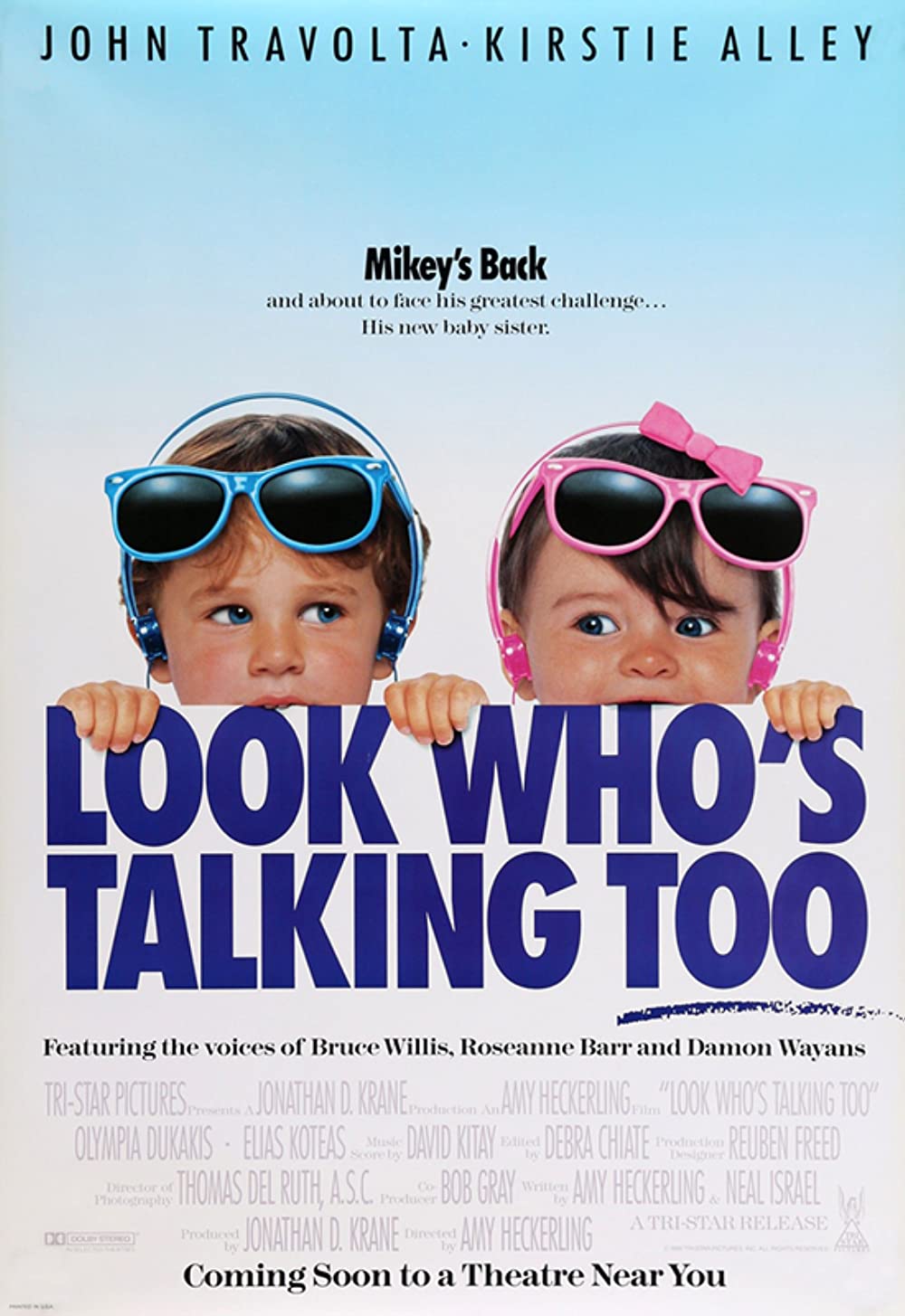 Look Who&#8217;s Talking Too อุ้มบุญมาเกิด 2 ตอน แย่งบุญพี่ (1990)