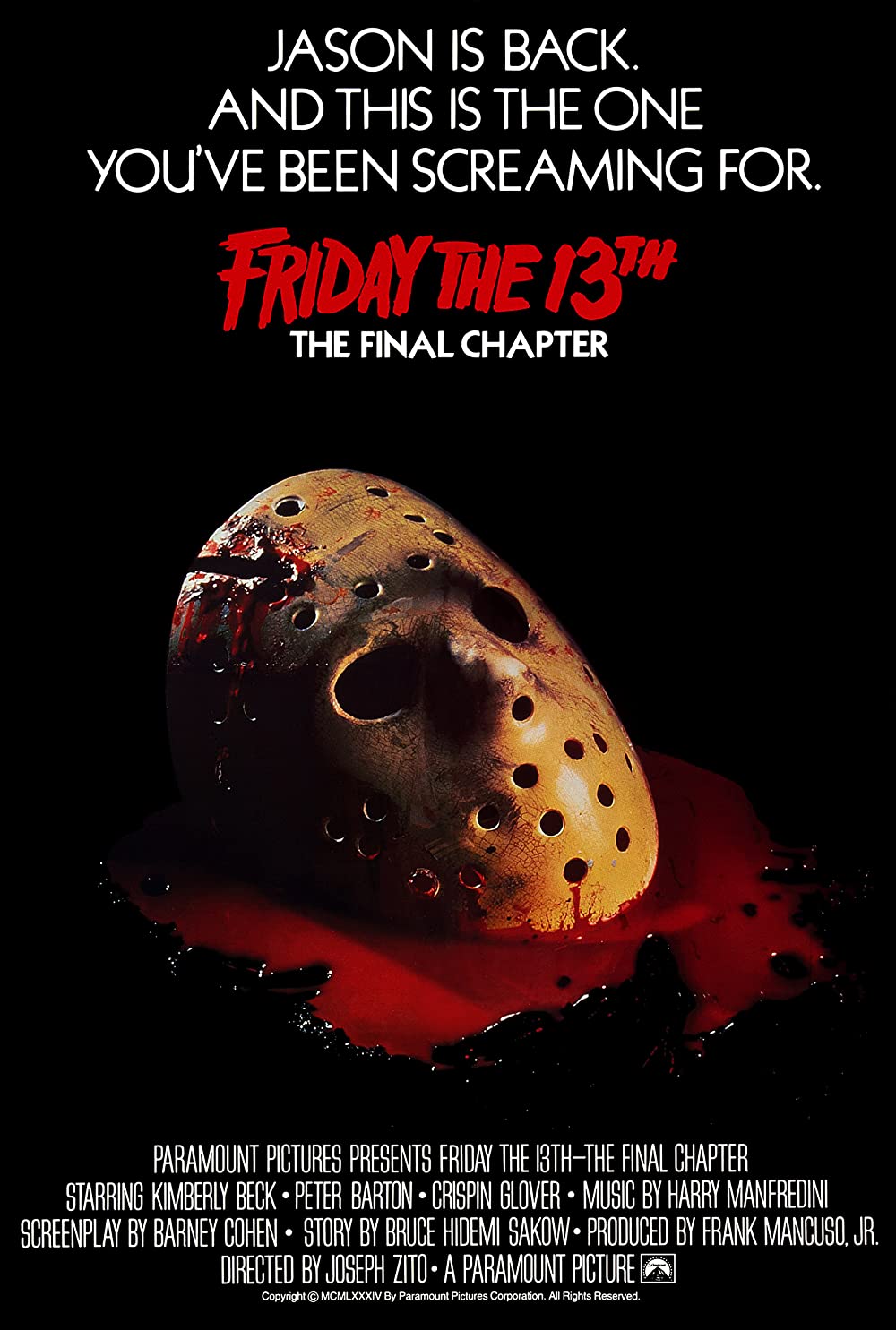 Friday the 13th Part IV: The Final Chapter ศุกร์ 13 ฝันหวาน ภาค 4 (1984)