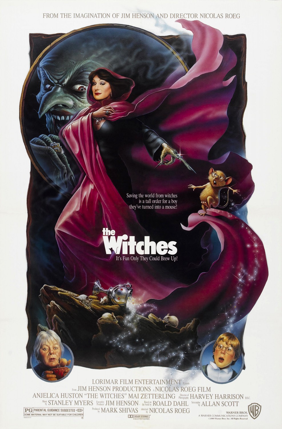 The Witches อิทธิฤทธิ์ศึกแม่มด (1990)