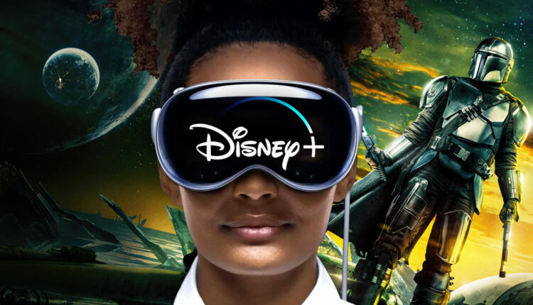 Disney+ 3d APPLE vision pro