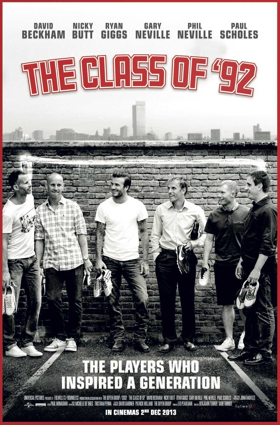 The Class of 92 รวมดาวปี 92 สุดยอดขุนพลทีมนักเตะ (สารคดี)