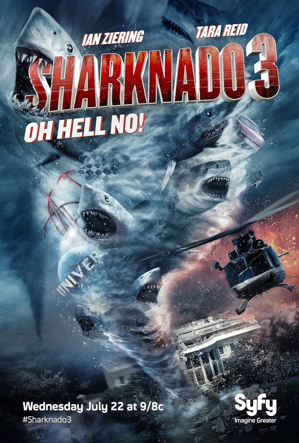Sharknado 3: Oh Hell No! ฝูงฉลามทอร์นาโด 3 (2015)