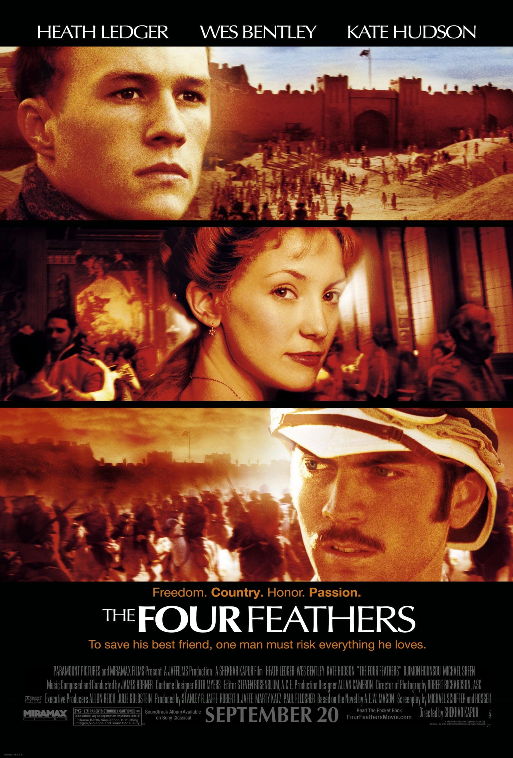 The Four Feathers เกียรติศักดิ์นักรบคู่แผ่นดิน (2002)