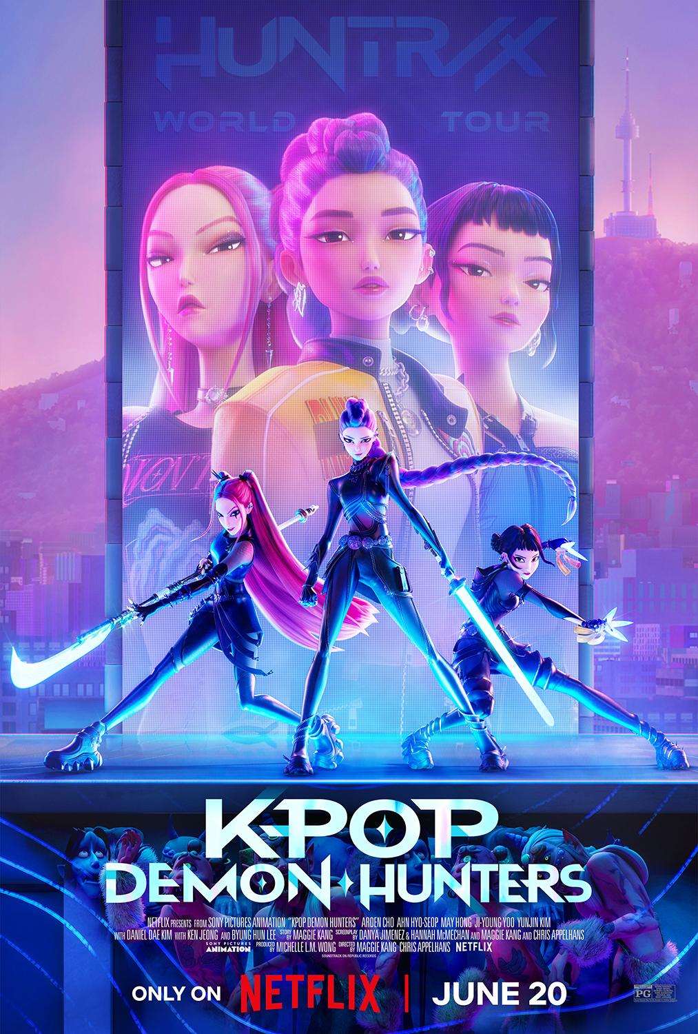 KPop Demon Hunters เกิร์ลกรุ๊ปนักล่าปีศาจ (2025)