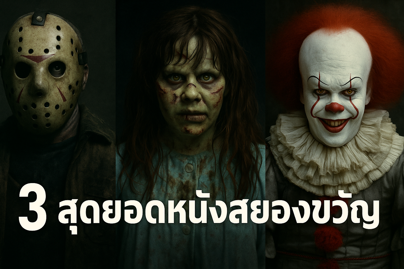3สุดยอดหนังสยองขวัญ