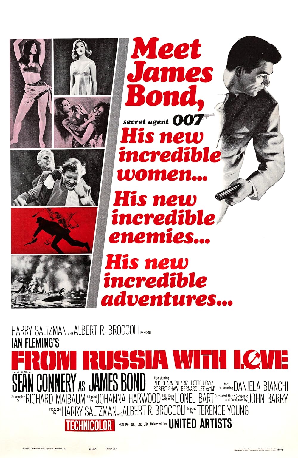From Russia with Love เพชฌฆาต 007 (1963)