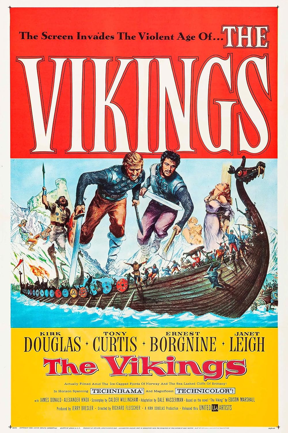 The Vikings ศึกไวกิ้ง (1958)