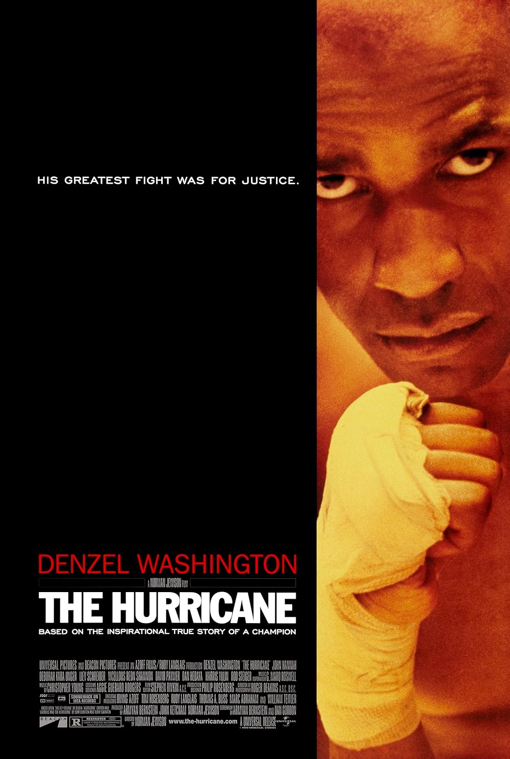 The Hurricane เฮอร์ริเคน อิสรภาพเหนือสังเวียน (1999)