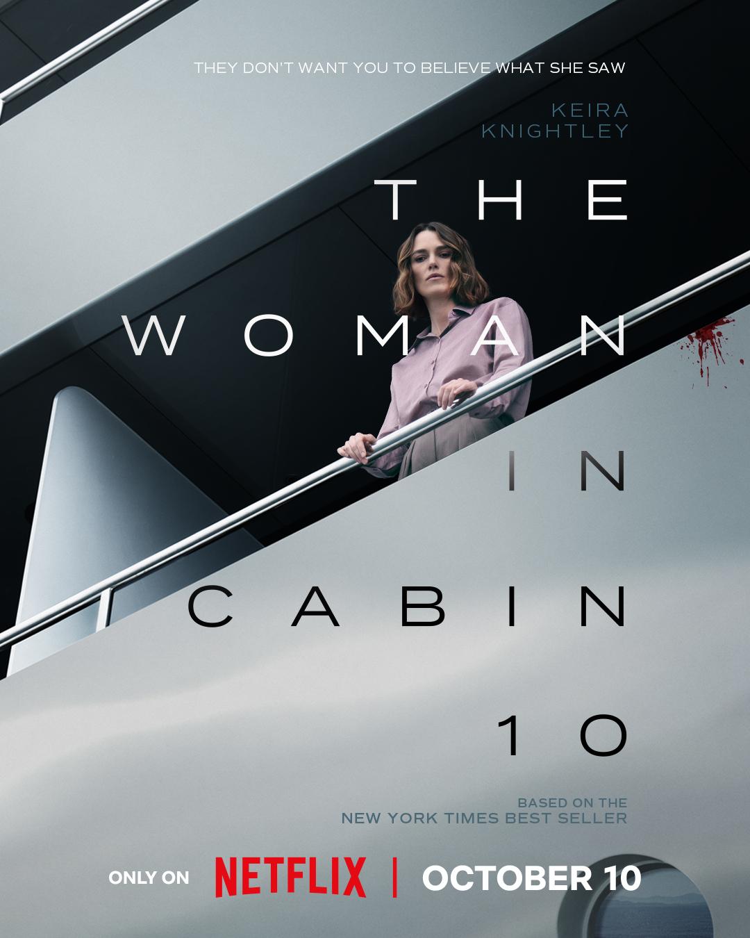 The Woman in Cabin 10 ฝันร้ายในห้องหมายเลข 10 (2025)