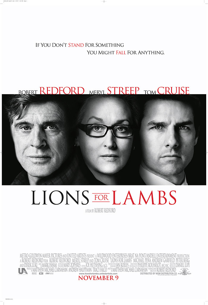 Lions for Lambs ปมซ่อนเร้นโลกสะพรึง (2007)